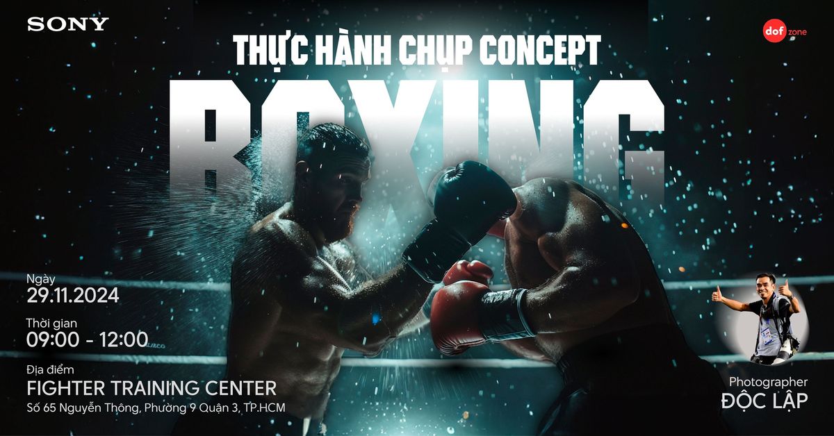 Workshop Th\u1ef1c h\u00e0nh ch\u1ee5p Concept Boxing