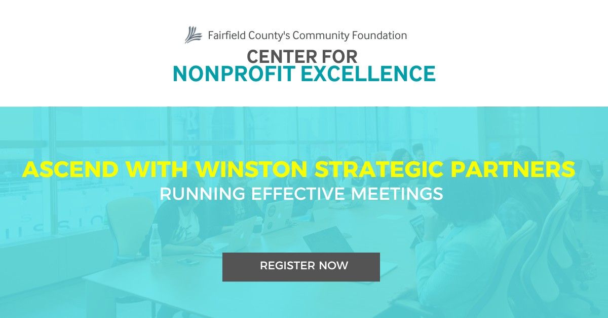 ASCEND with Winston Strategic Partners: Running Effective Meetings