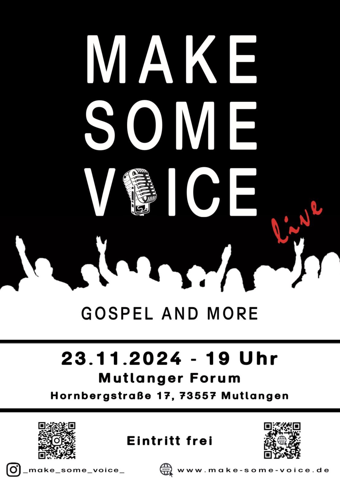 Make Some Voice - Jahreskonzert