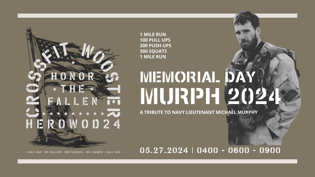 Memorial Day Hero WOD - MUPRH 2024