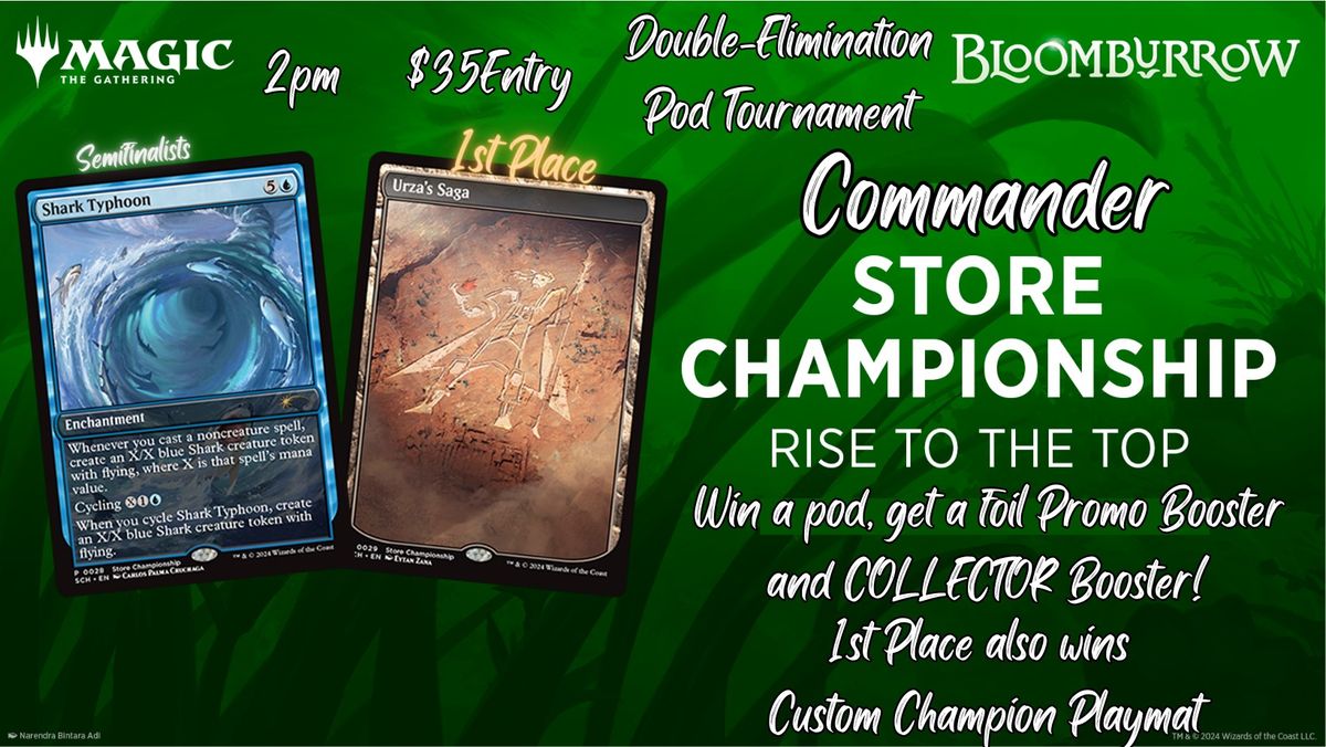 November Urza's Saga Commander Store Championship!