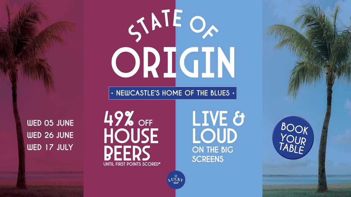 State Of Origin at The Lucky