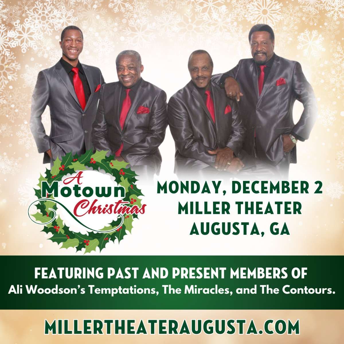 A Motown Christmas at Miller Theater - Augusta