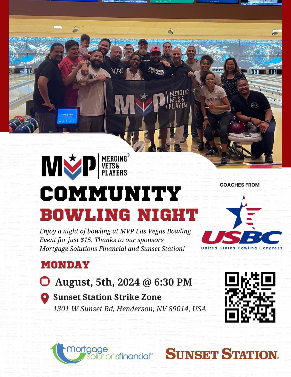MVP Las Vegas Community Bowling Night