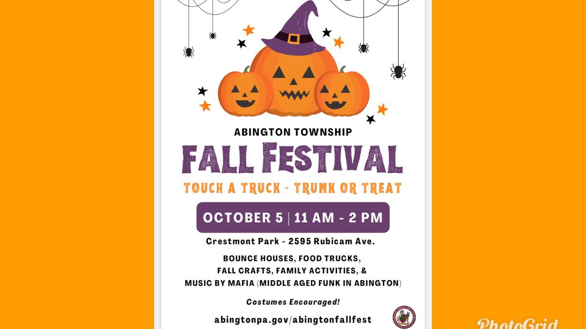 Abington 1st Fall Festival feat. MAFIA! 