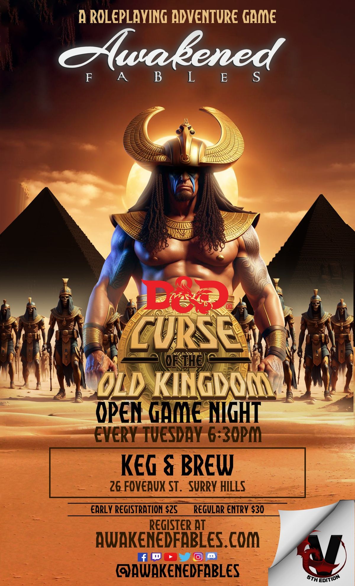 Awakened Fables: Curse of the Old Kingdom (S7) - KEG & BREW