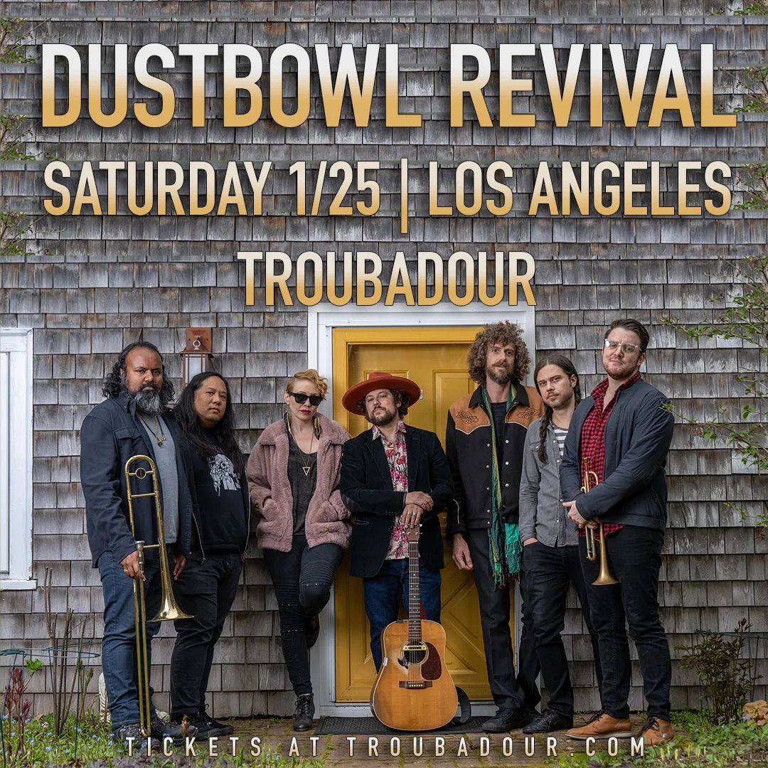 Dustbowl Revival w\/ Chris Pierce at Troubadour