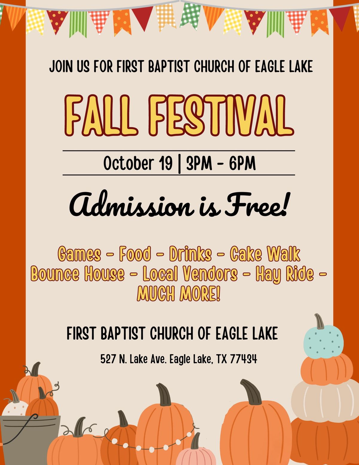 FBC\u2019s Fall Festival