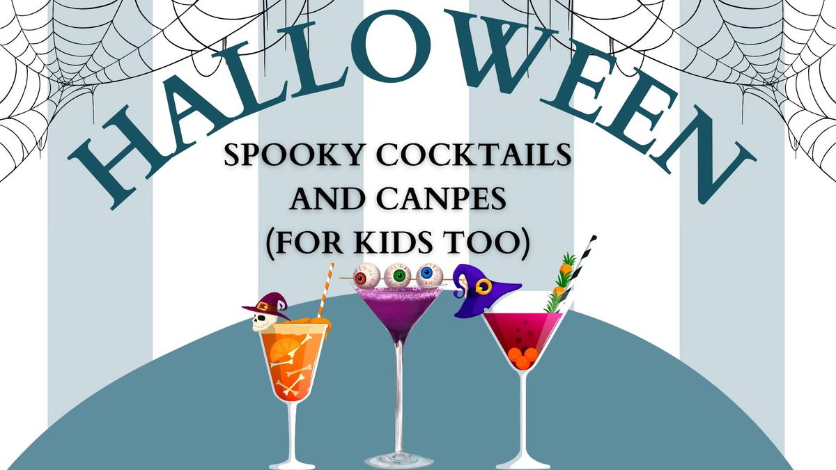 Halloween Cocktails and Canapes