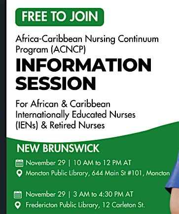 The Africa-Caribbean Nursing Continuum Program (ACNCP) Information Session