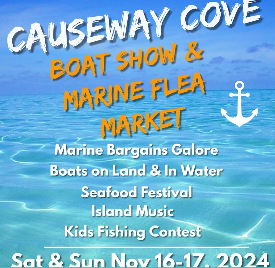 Causeway Cove Boat Show & Marine Flea Market- HoldFastPro Booth