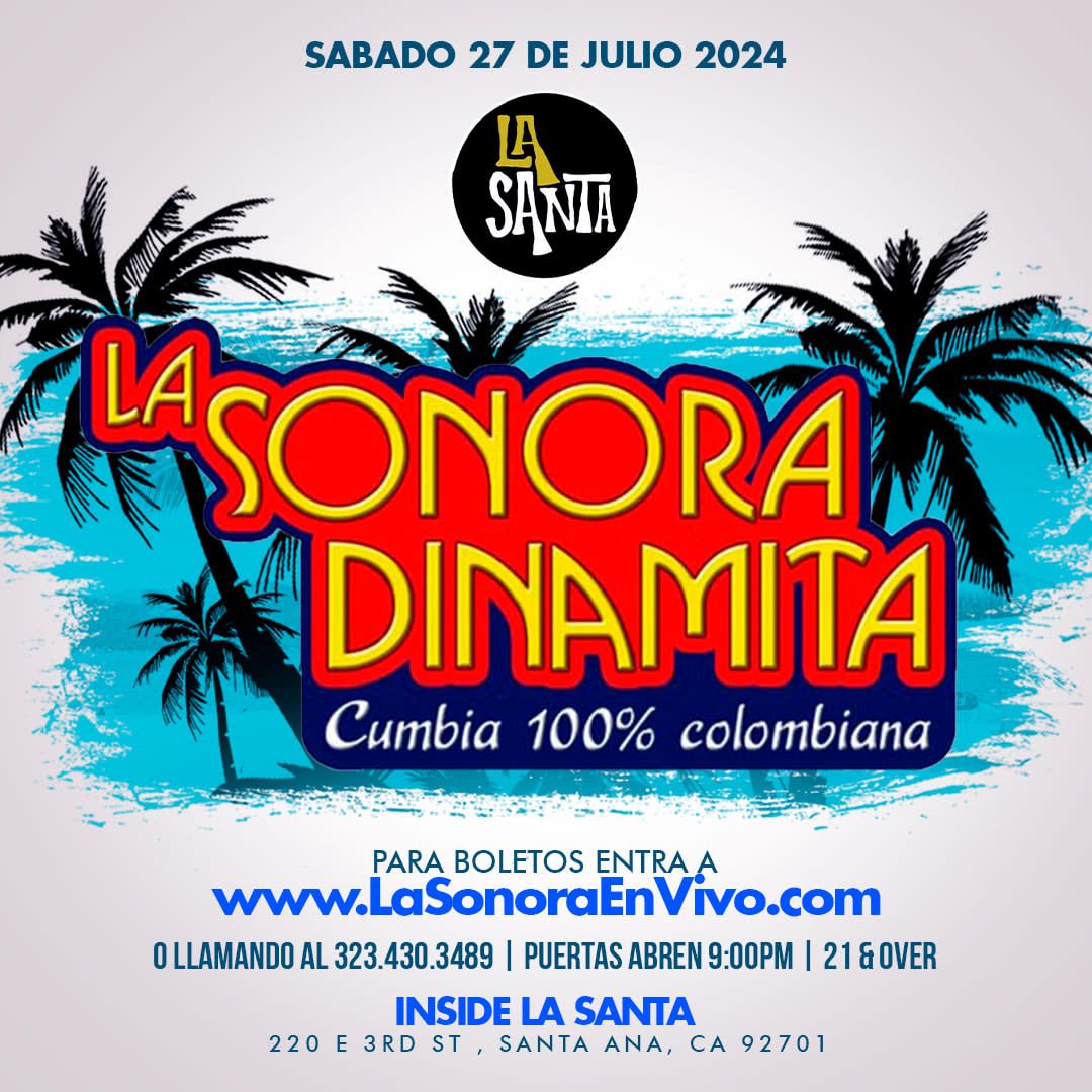 La Sonora Dinamita at La Santa