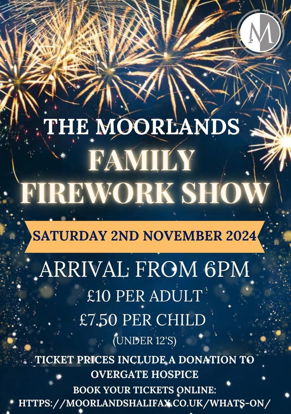 The Moorlands Family Firework Show!