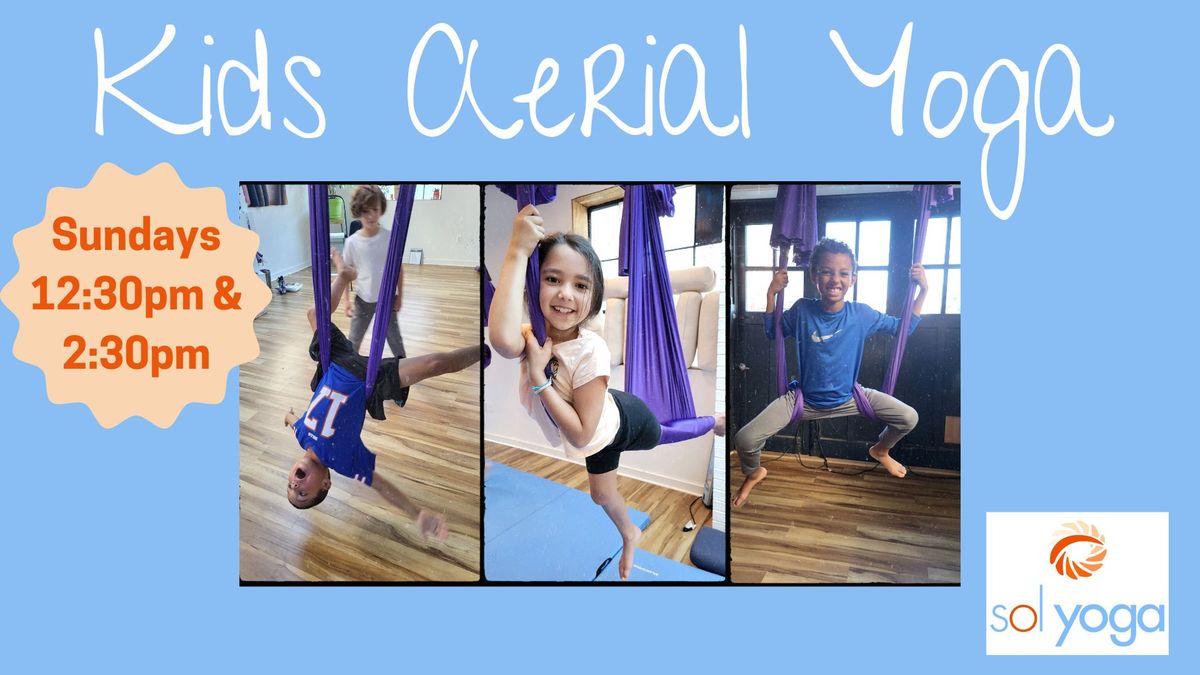 Kids Aerial Yoga (ages 7 - 16)