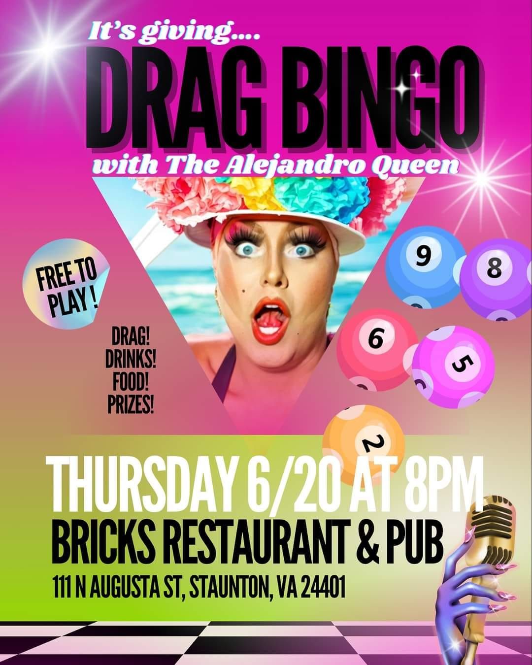 Drag Bingo