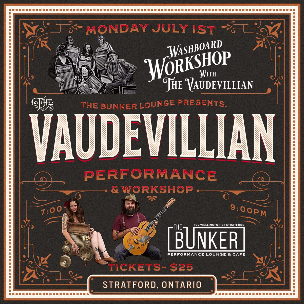The Bunker Canada Day Workshop- The Vaudevillian
