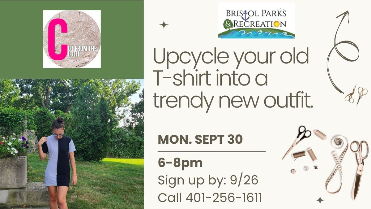 Upcycle T-shirts Workshop