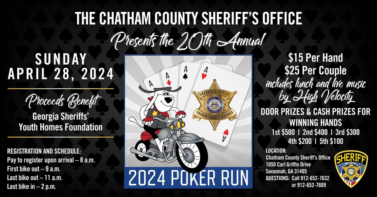 Sheriff's 20th Annual Poker Run