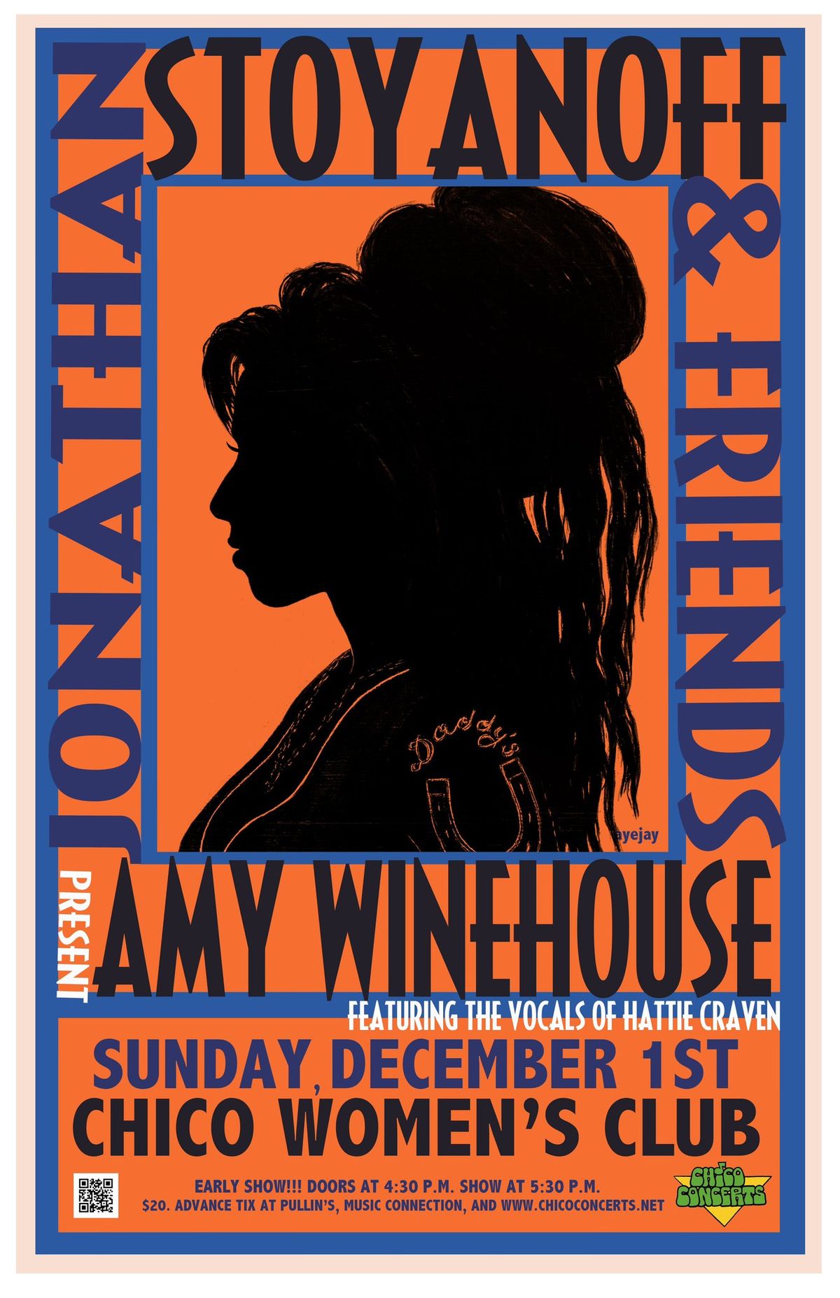 Jonathan Stoyanoff & Friends presents Amy Winehouse featuring Hattie Craven