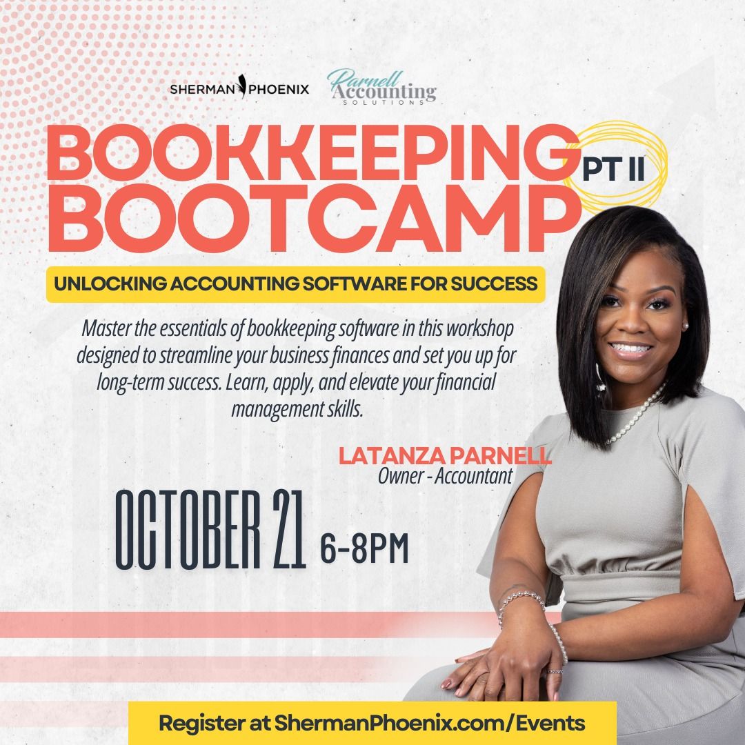 Parnell Accounting: Bookkeeping Bootcamp Part Two 