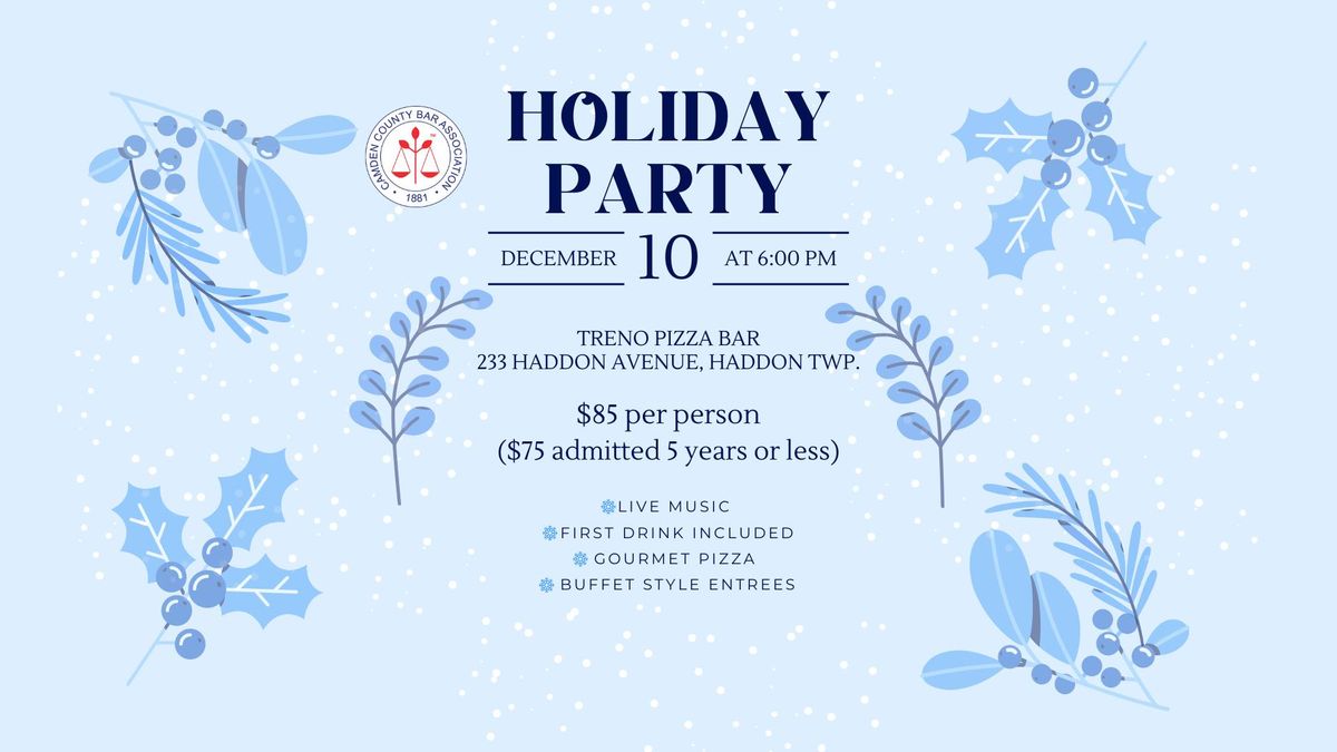 Annual Holiday Party