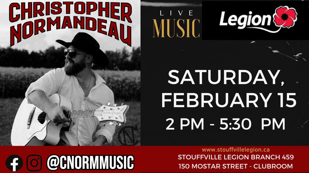 Live Music with Christopher Normandeau