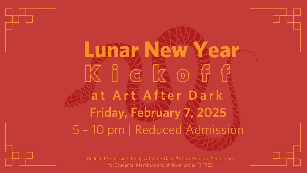 Lunar New Year KICKOFF at Art After Dark | Norton Museum of Art Reduced Admission Event