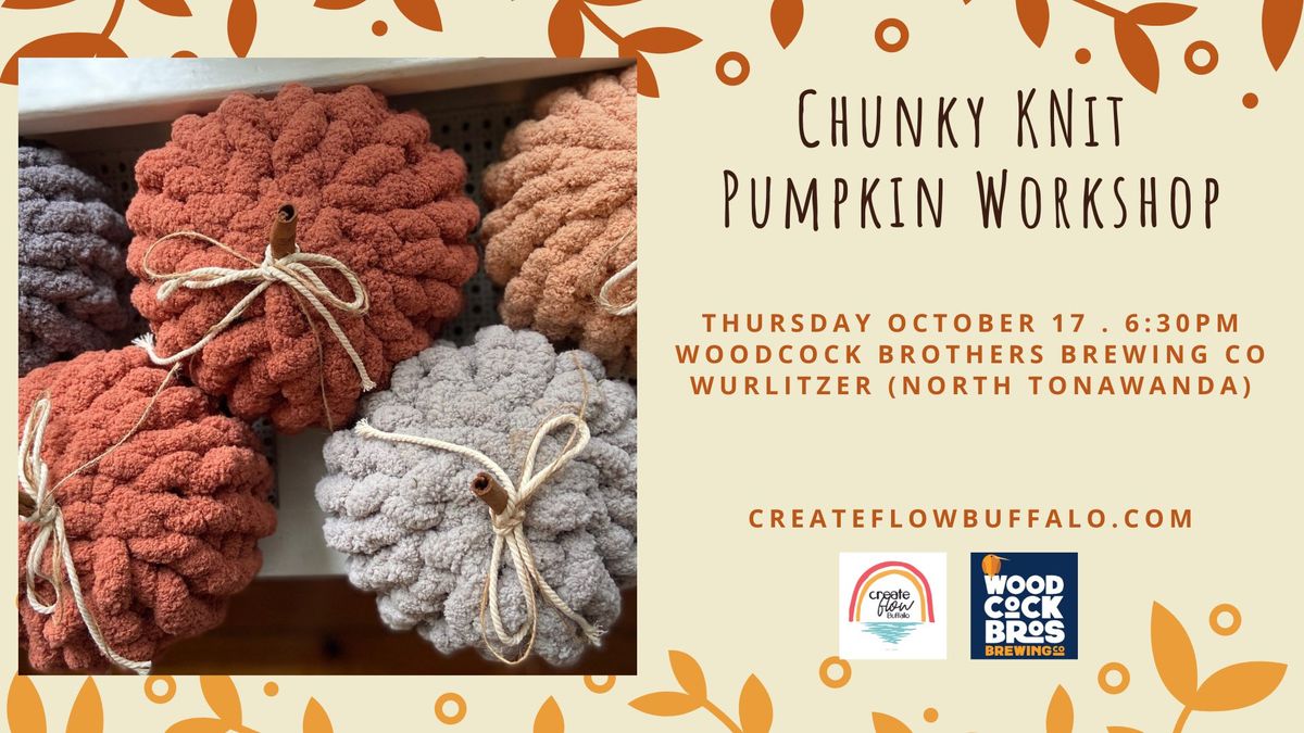 Chunky Knit Pumpkins Workshop