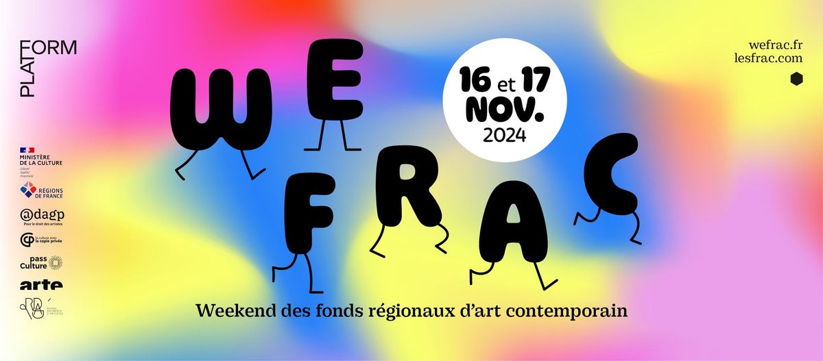 \ud83d\udd35\ud83d\udfe1WE FRAC 2024 : le week-end du Frac M\u00c9CA !\ud83d\udd34\ud83d\udfe3