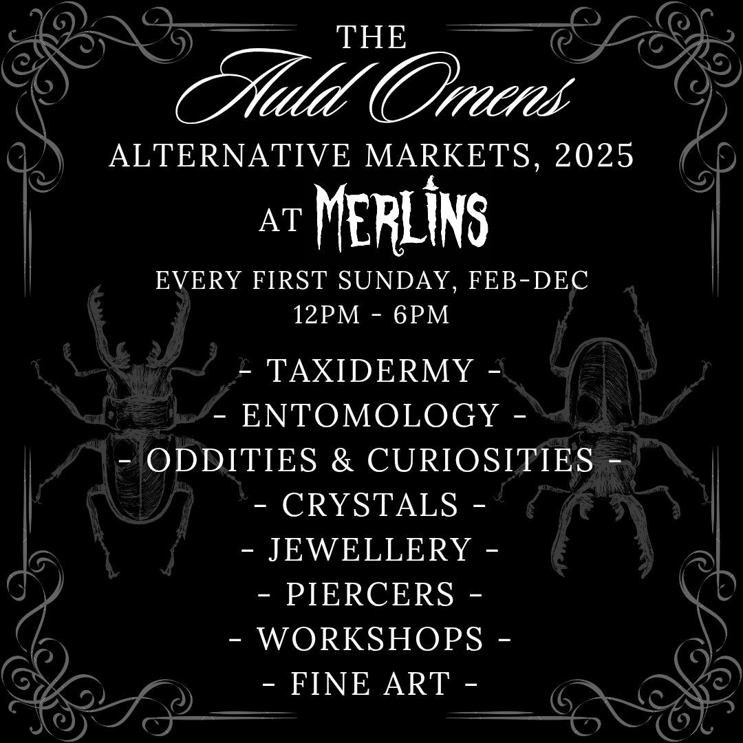 Auld Omens Alternative Market at Merlin's Cafe Bar - 2\/3\/25