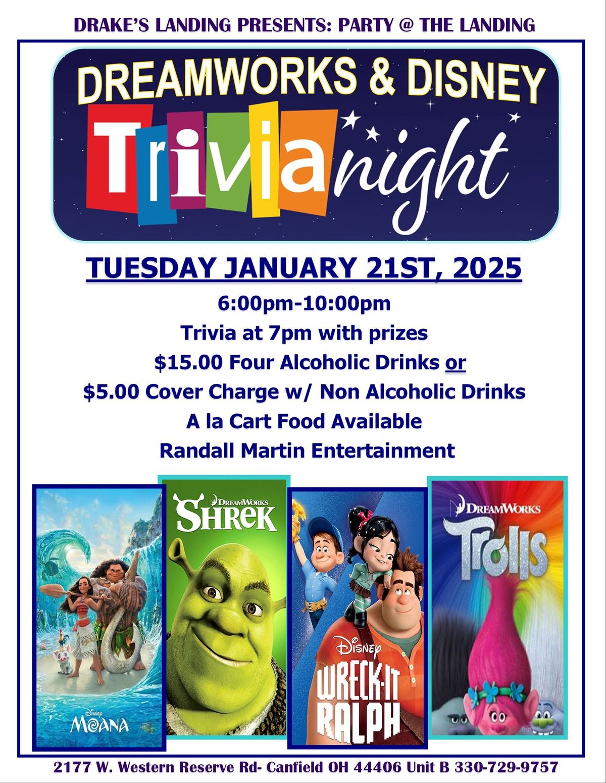 Dreamworks & Disney Trivia