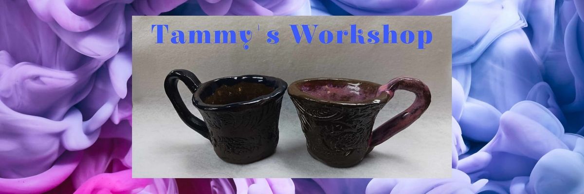 Clay Slab Sipping Cups $40