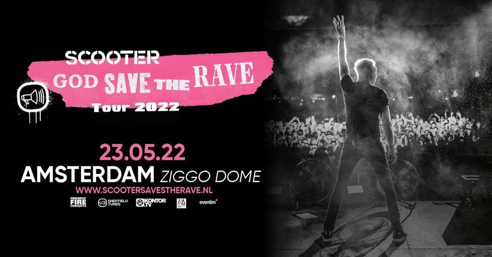 SCOOTER \/\/\/ GOD SAVE THE RAVE Tour 2022 \/\/\/ Amsterdam (NEW DATE)