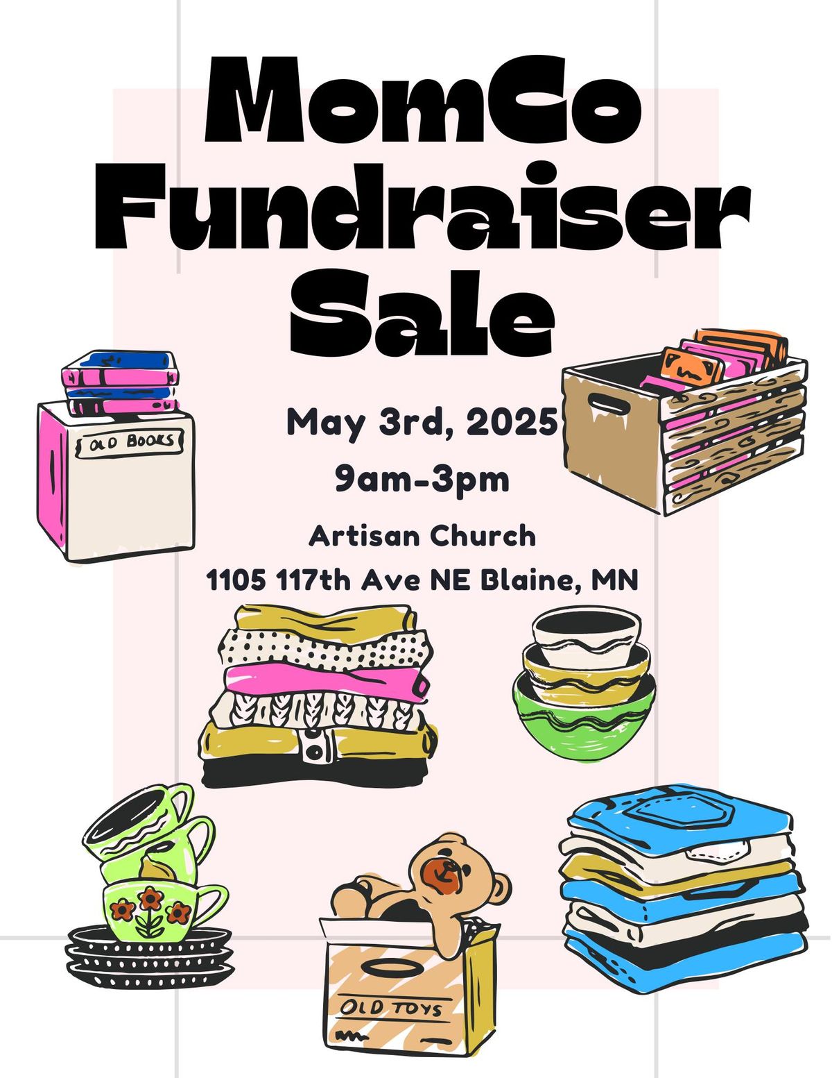 MomCo Annual Fundraiser Sale