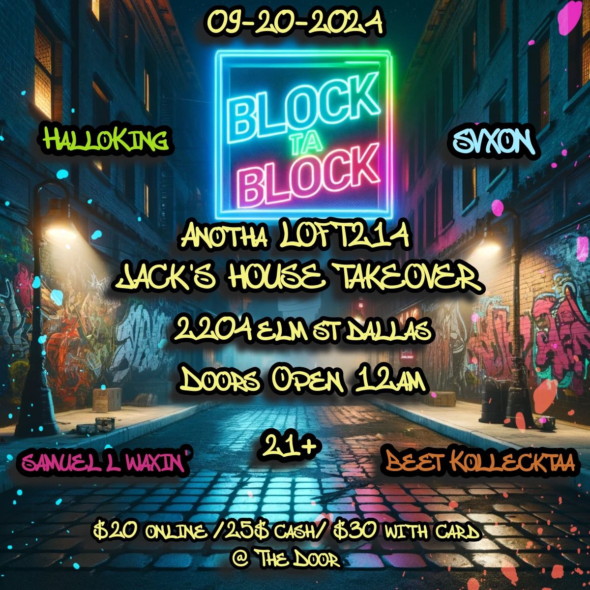 AFTER HOURS \/\/ Jack's House \/\/ LOFT214 Takeover