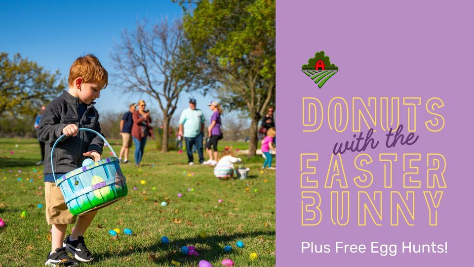 Donuts with the Easter Bunny + Egg Hunts, Russell Farm Art Center ...