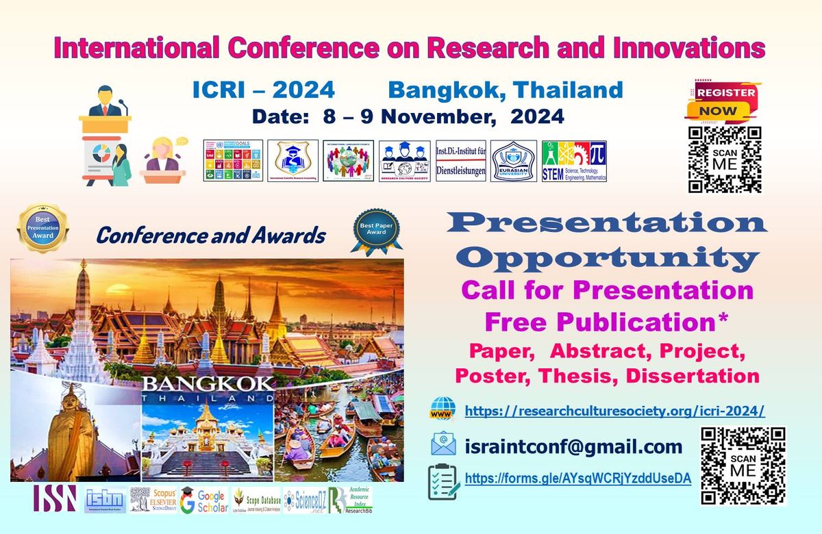 International Conference on Research and Innovations