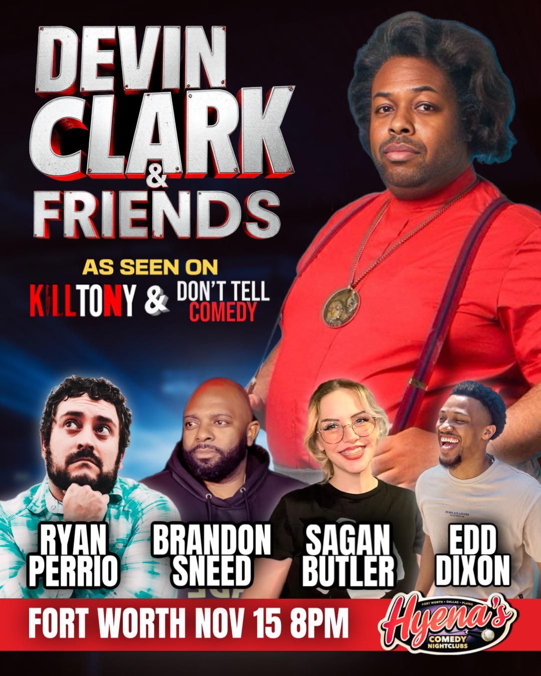 Devin Clark & Friends at Punch Line Houston