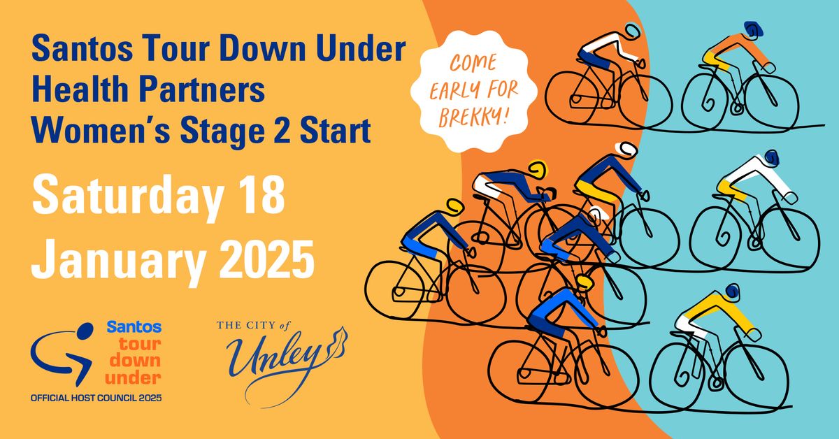 Santos Tour Down Under - Health Partners Women\u2019s Stage 2 Race Start