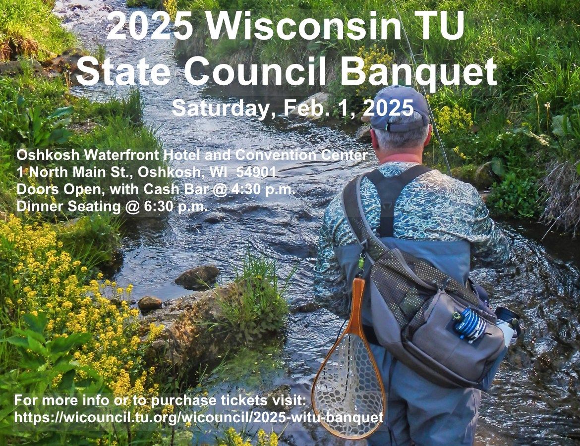 Wisconsin Trout Unlimited 2025 State Council Banquet