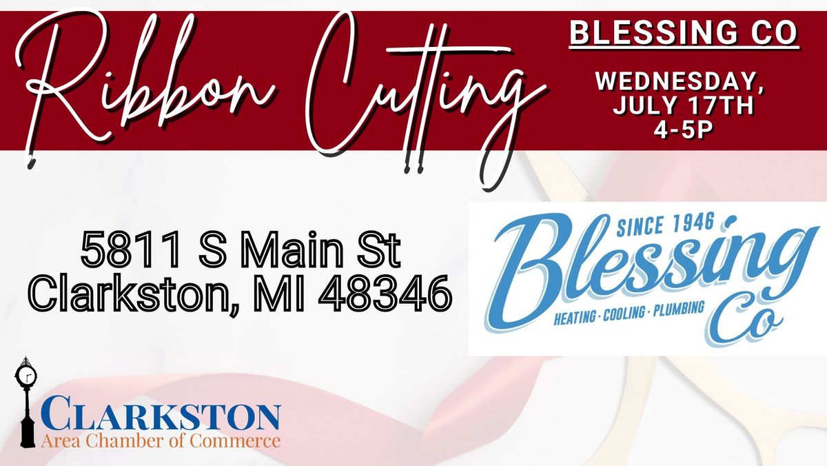 Ribbon Cutting - BlessingCo