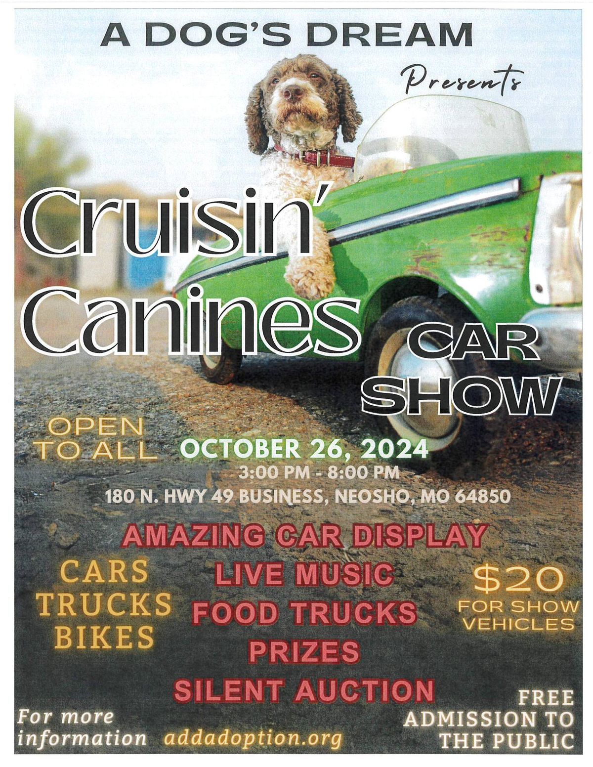 Cruisin' Canine Car Show