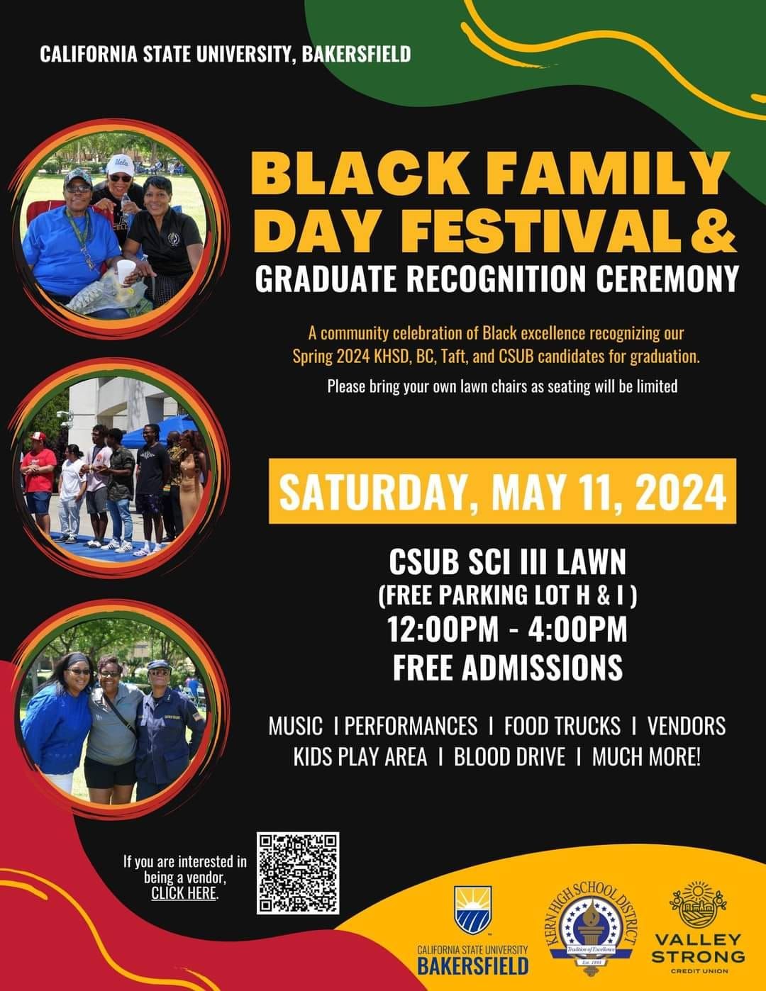 Black Family Day Festival & Graduation Recognition Ceremony 
