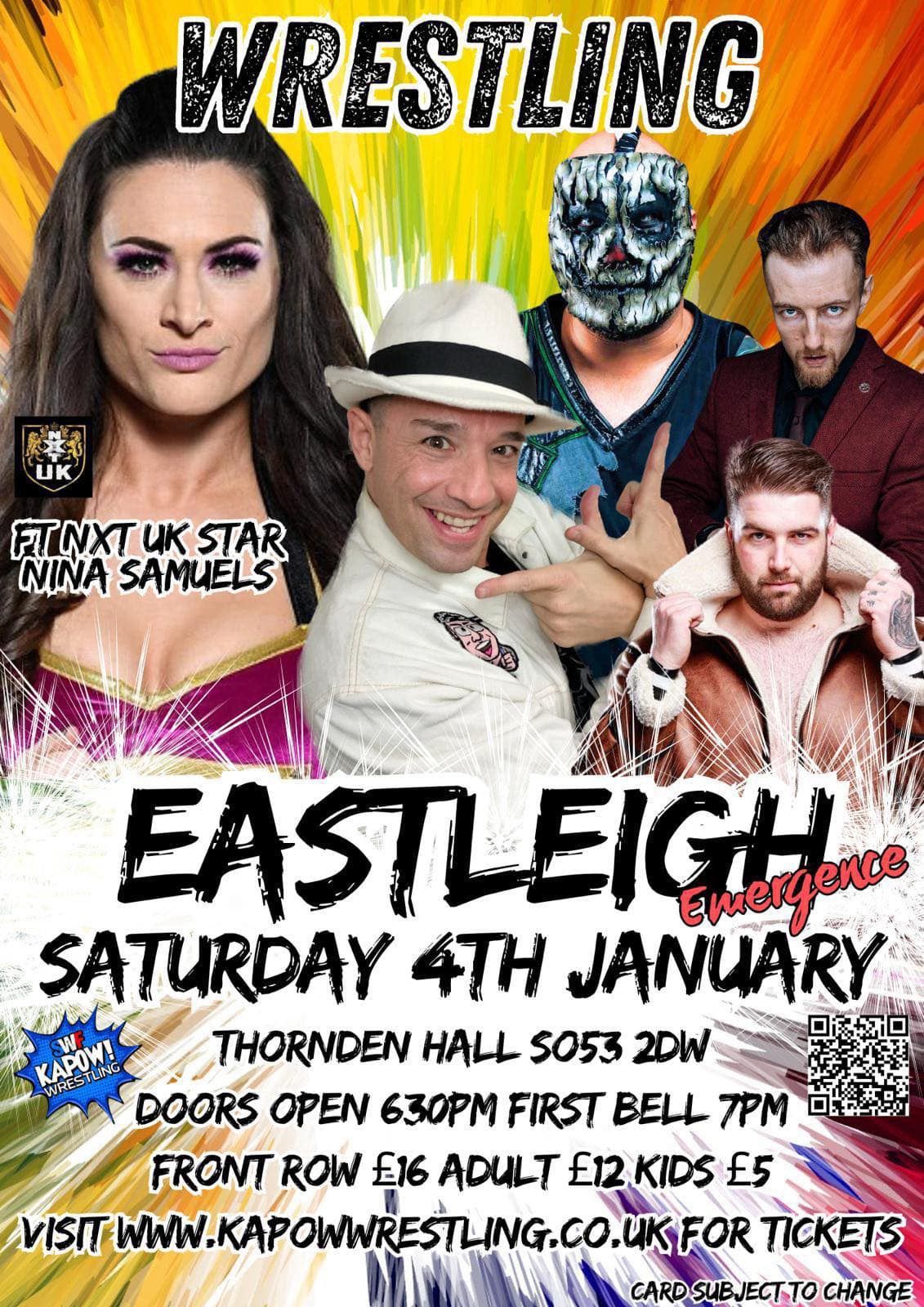 Live Wrestling back in Eastleigh