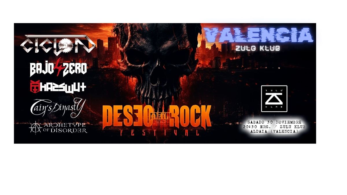 Deseo metal rock Valencia  