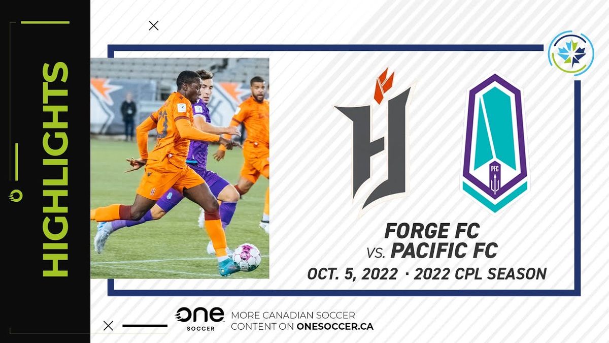 Forge FC at Pacific FC