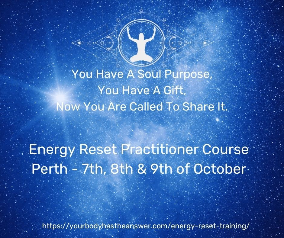 Energy Reset Practitioner Course Perth 