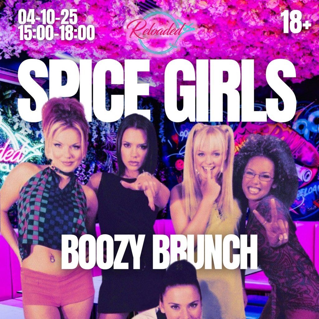 Spice Girls Boozy Brunch - Saturday 4th October 3-6pm