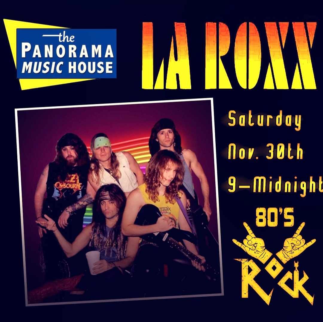 L.A. Roxx returns to Panorama Music House 