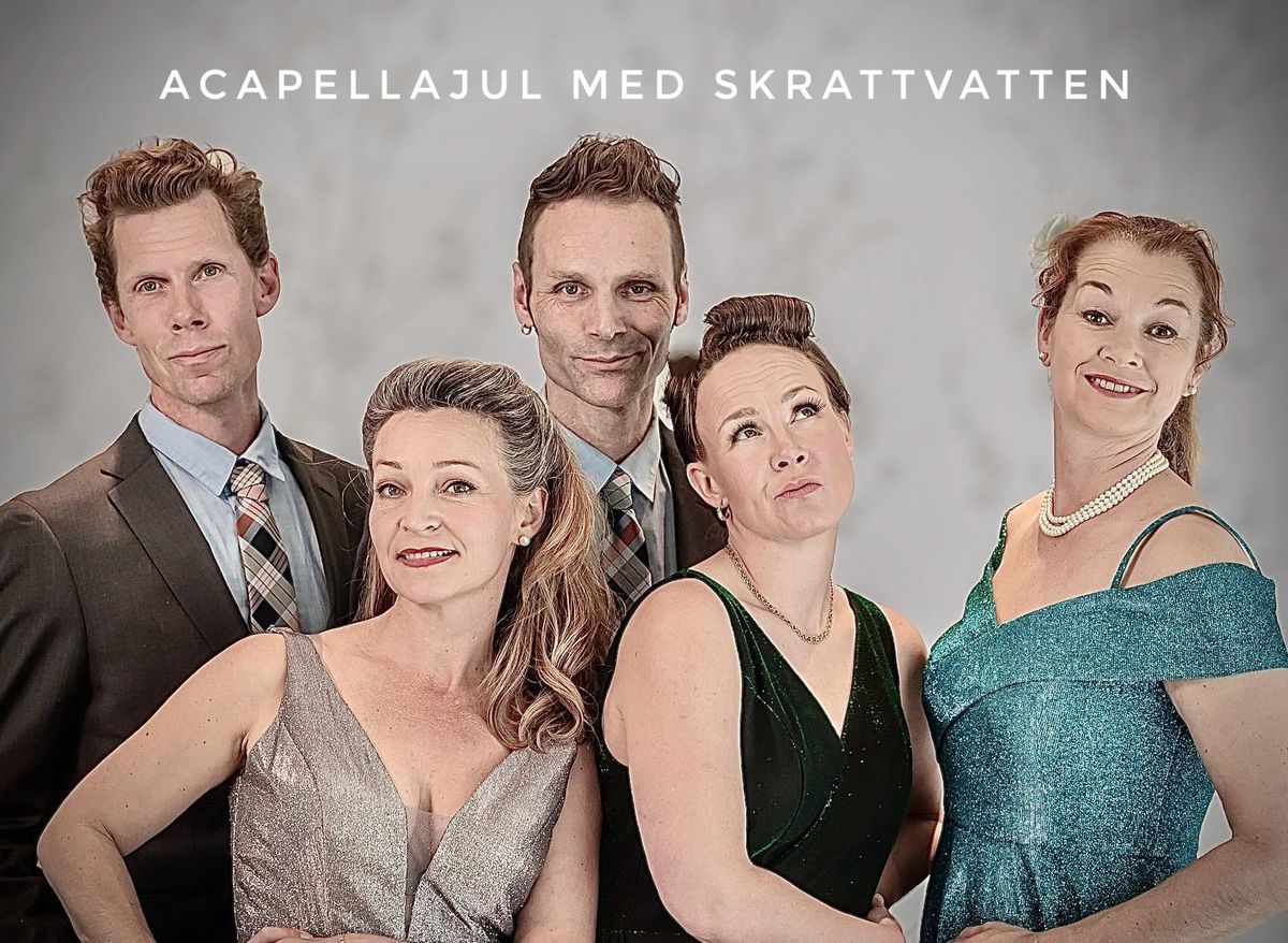 AcapellaJul med SKRATTVATTEN 